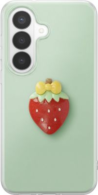 Coque AVIZAR pour Galaxy S26 avec Motif Fraise en 3D