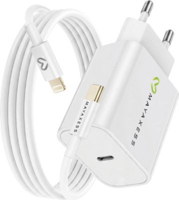 Chargeur MAYAXESS Mayaxess Chargeur Secteur pour iPhone XR