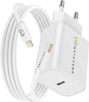 Chargeur MAYAXESS Mayaxess Chargeur Secteur pour iPhone XS
