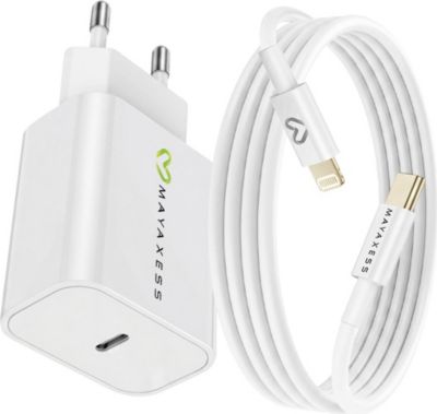 Chargeur MAYAXESS Mayaxess Chargeur Secteur pour iPhone SE