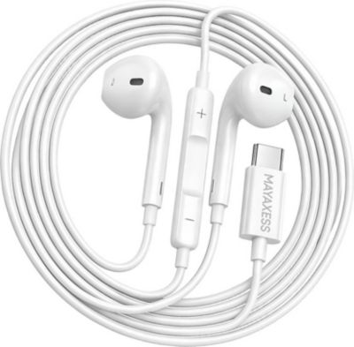 Ecouteurs MAYAXESS Filaires USB-C pour Galaxy Z Fold 6