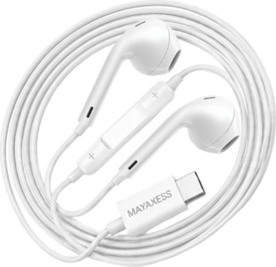 Ecouteurs MAYAXESS USB-C avec Micro pour Galaxy Z Flip 6