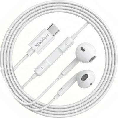 Ecouteurs MAYAXESS Filaires Galaxy A34 USB-C