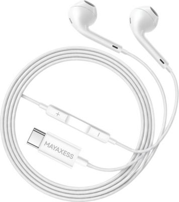 Ecouteurs MAYAXESS Filaires USB-C pour Pixel 8a