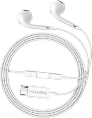Ecouteurs MAYAXESS pour Pixel 9 Filaires USB-C