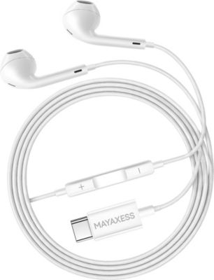 Ecouteurs MAYAXESS Filaires pour Pixel 9a USB-C
