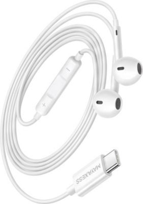 Ecouteurs MAYAXESS Filaires USB-C pour Xiaomi Poco F7