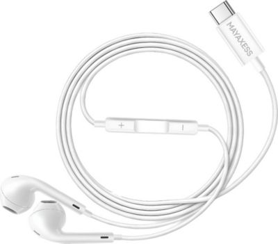 Ecouteurs MAYAXESS Filaires USB-C avec Micro pour Honor Mag