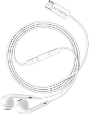 Ecouteurs MAYAXESS Filaires USB-C avec Micro pour Honor Mag