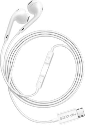 Ecouteurs MAYAXESS Filaires USB-C avec Micro pour Oppo Reno