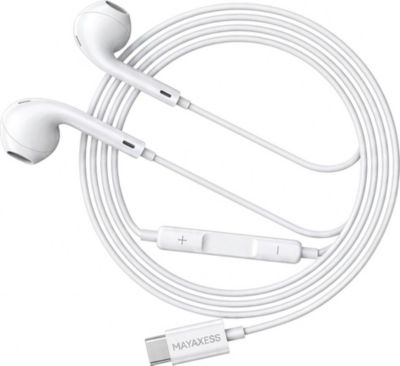 Ecouteurs MAYAXESS Filaires USB-C pour iPhone 15