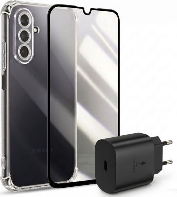 Pack SAMSUNG pour Galaxy A17 Coque avec Verre Trempé