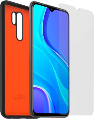Pack XIAOMI Redmi 9 Coque + Verre trempé Reconditionné