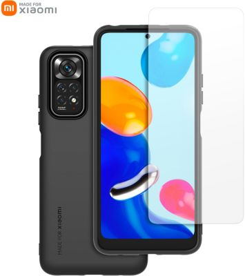 Pack XIAOMI Redmi Note 11/11S Coque + Verre trempé