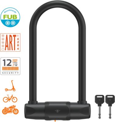 Antivol CASR Antivol U Fub 2 roues Noir