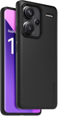 Coque MADE FOR XIAOMI Redmi Note 13 Pro Plus 5G semi-rig. noir