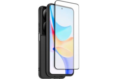 Coque CASR Honor 90 smart coque noire+ verre trempé