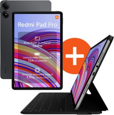 Tablette Android XIAOMI Pack Redmi Pad Pro 128Go + Clavier