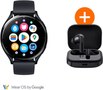Montre connectée XIAOMI Pack Mi Watch 2 Noir + Buds5 Montre connectée XIAOMI Pack Mi Watch 2 Noir + Buds5