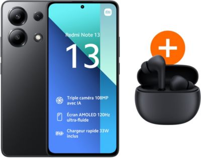 Smartphone XIAOMI Pack Redmi Note 13 + Redmi Buds4 active