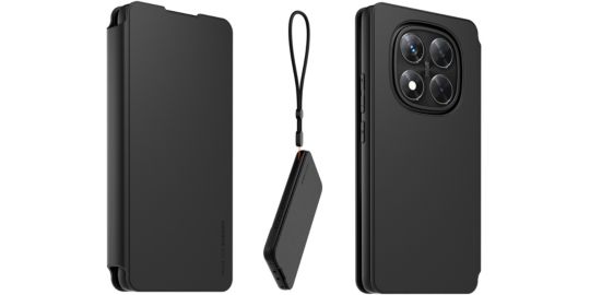 Coque XIAOMI Redmi Note 14 Pro+ 5G folio noir