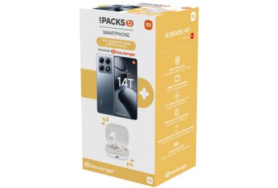 Smartphone XIAOMI Pack 14T 256Go + Redmi Buds6 Blanc