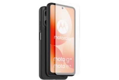 Coque CASR Moto E15/G05 Coque Noire + verre trempé