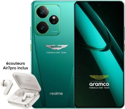 Smartphone REALME Pack GT7 Aston martin + Buds Air 7Pro