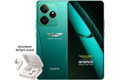 Smartphone REALME Pack GT7 Aston martin + Buds Air 7Pro