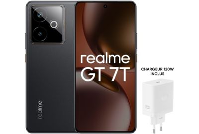 Smartphone REALME Pack GT7T Noir 512Go + Chargeur 120W