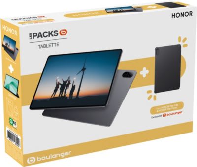 Tablette Android HONOR Pack Pad X8a + Folio Bleu
