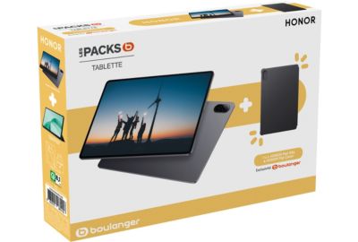 Tablette Android HONOR Pack Pad X8a + Folio Bleu