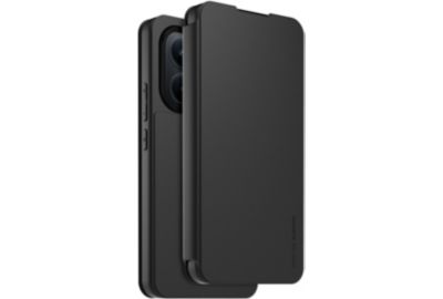 Etui avec cordon MADE FOR XIAOMI Redmi 15C 4G/5G Noir + dragonne