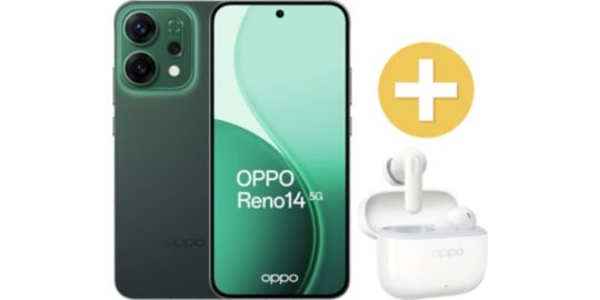 Smartphone OPPO Pack Reno 14 512Go Vert 5G+EncoBuds3 Pro