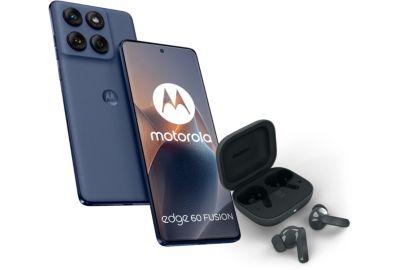Smartphone MOTOROLA Pack Edge 60 Fusion 256Go + Buds 25 Noir