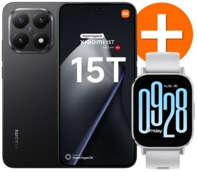Smartphone XIAOMI Pack 15T Noir 256Go 5G+RedmWatch5 Active Smartphone XIAOMI Pack 15T Noir 256Go 5G+RedmWatch5 Active