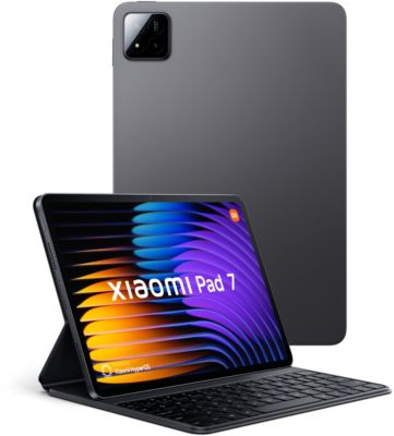 Tablette Android XIAOMI Pack Pad 7 128Go+Clavier+Cover