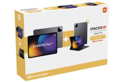 Tablette Android XIAOMI Pack Pad 7 128Go+Clavier+Cover