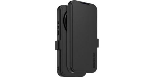 Etui avec cordon MADE FOR XIAOMI premium noir + dragonne Xiaomi 17 Ultra