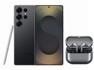 Smartphone SAMSUNG Pack S25Ultra Noir 256Go + Buds3