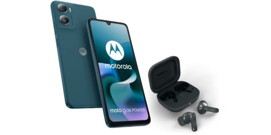 Smartphone MOTOROLA Packl G06 256Go + Buds Bass Dark shadow