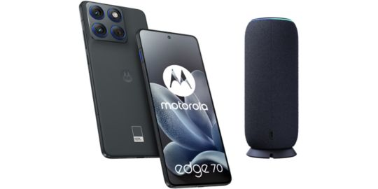 Smartphone MOTOROLA Pack Edge70 512Go Gris+Moto Sound Flow