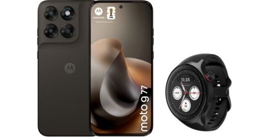 Smartphone MOTOROLA Pack G77 256Go Noir + Watch Noir