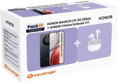 Smartphone HONOR Pack Magic 8Lite+Choice earbuds X7i Whit