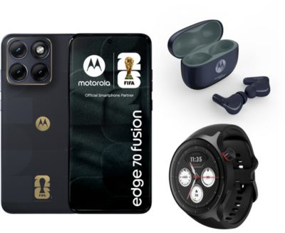 Smartphone MOTOROLA Pack Edge 70 Fusion256GoFifa+buds2+Watch