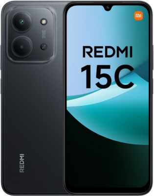 Smartphone XIAOMI Pack Redmi 15C 256Go Noir4G+Buds6Active