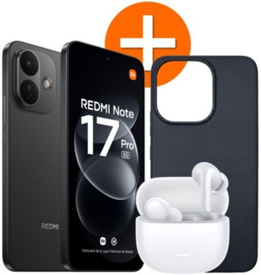 Smartphone XIAOMI Pack Note 17 Pro 5G 256Go + Buds 8 Lite