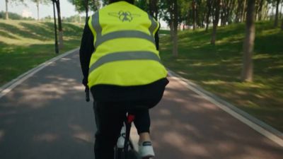 Voir la vidéo pour Gilet jaune CASR Jaune taille M
