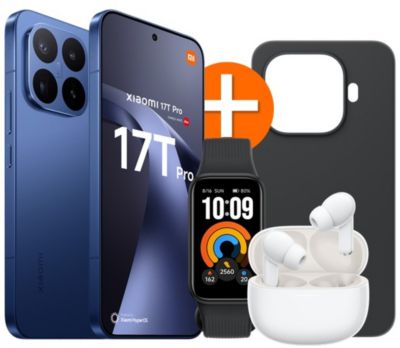 Xiaomi - Smartphone Pack 17t Pro Bleu 512go 5g + Redmi Buds8