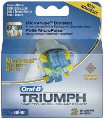 Kit de réparation BRAUN brossettes triumph x2 eb25